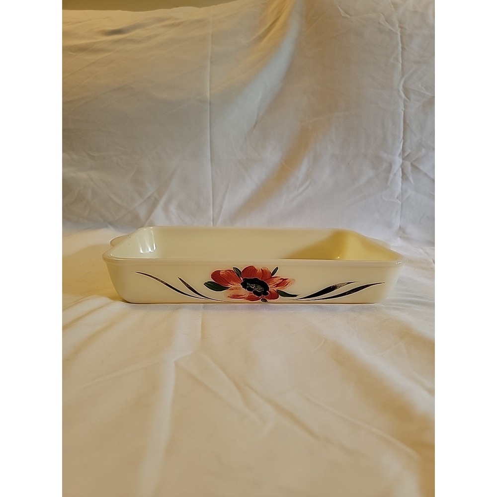 vintage fire king oven ware Loaf Pan